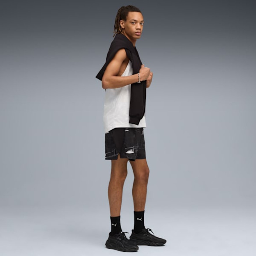 プーマ（PUMA）（メンズ）ランニング ランクラブ グラフィック メッシュ タンクトップ 528224 02 WHT