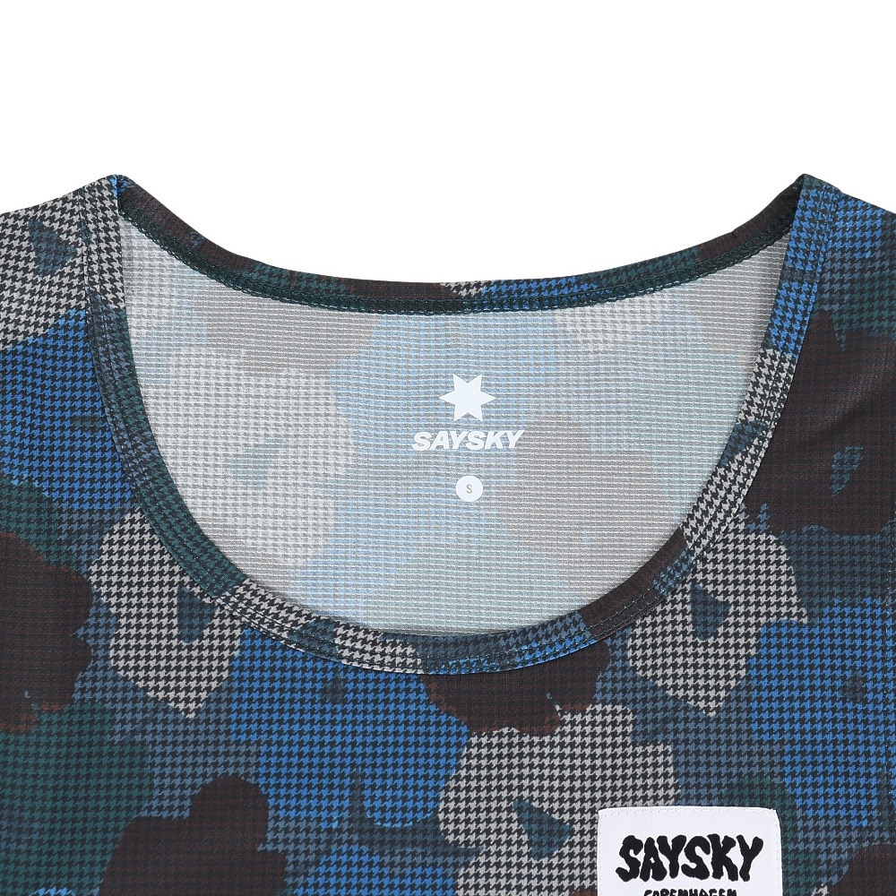 SAYSKY（SAYSKY）（メンズ）レースシングレット Flower Combat OMRSI31c1046