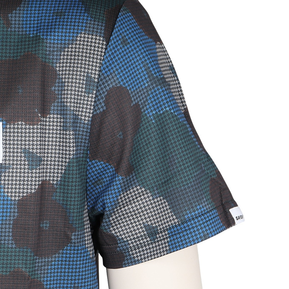 SAYSKY（SAYSKY）（メンズ）ランニングTシャツ Flower Combat OMRSS31c1046