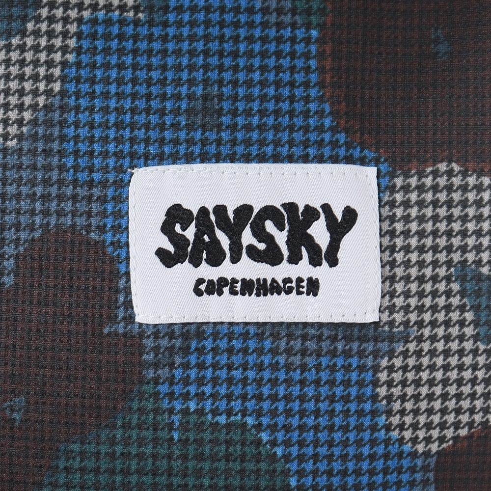 SAYSKY（SAYSKY）（メンズ）ランニングTシャツ Flower Combat OMRSS31c1046