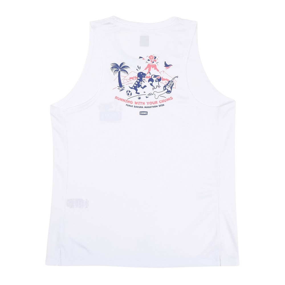 チャムス（CHUMS）（メンズ、レディース）ふくい桜マラソン2026 スリーブレス CH01-2866-W001