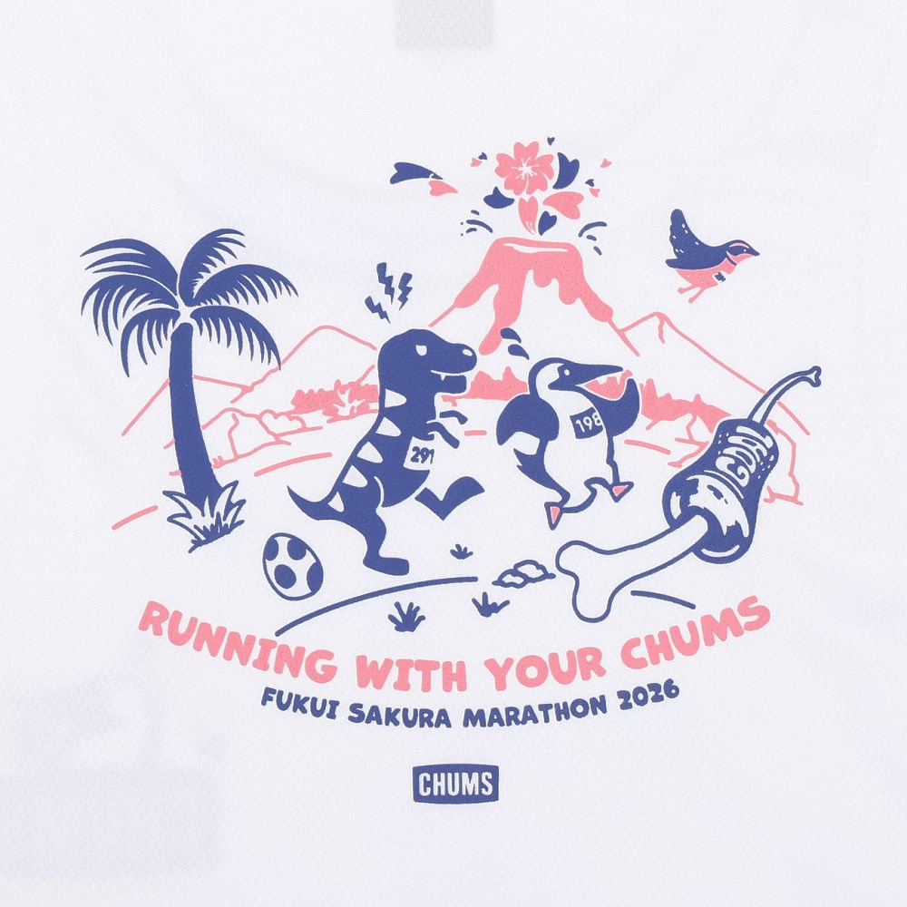 チャムス（CHUMS）（メンズ、レディース）ふくい桜マラソン2026 スリーブレス CH01-2866-W001