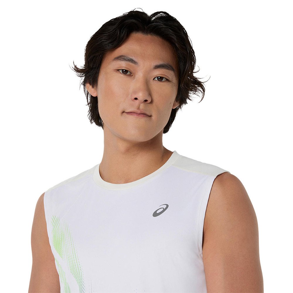 アシックス（ASICS）（メンズ）ランニンググラフィックスリーブレス
