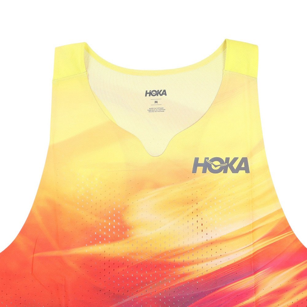 ホカ（HOKA）（メンズ）RACE DAY SINGLET TR PRT ノースリーブ 1181990