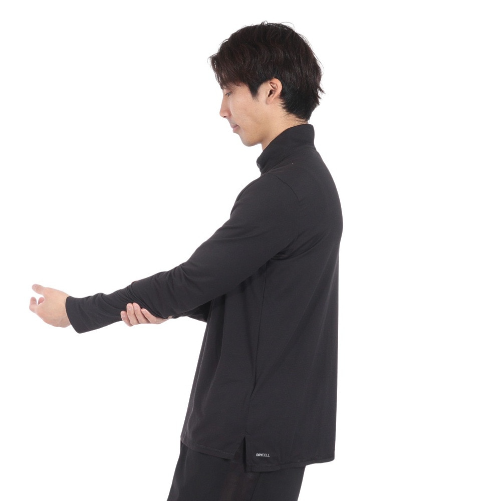 プーマ（PUMA）（メンズ）RUN FAVORITE 1/4 ジップシャツ 524508 01 BLK