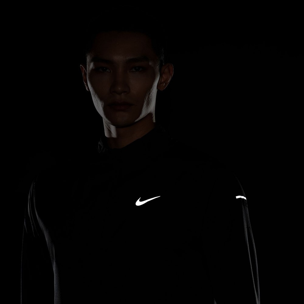 ナイキ（NIKE）（メンズ）Therma-FIT Sphere エレメント ハーフジップ 長袖 ランニングトップ FZ1116-010