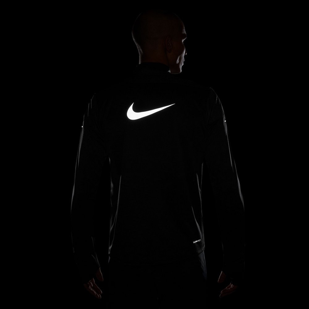 ナイキ（NIKE）（メンズ）Therma-FIT Sphere エレメント ハーフジップ 長袖 ランニングトップ FZ1116-010