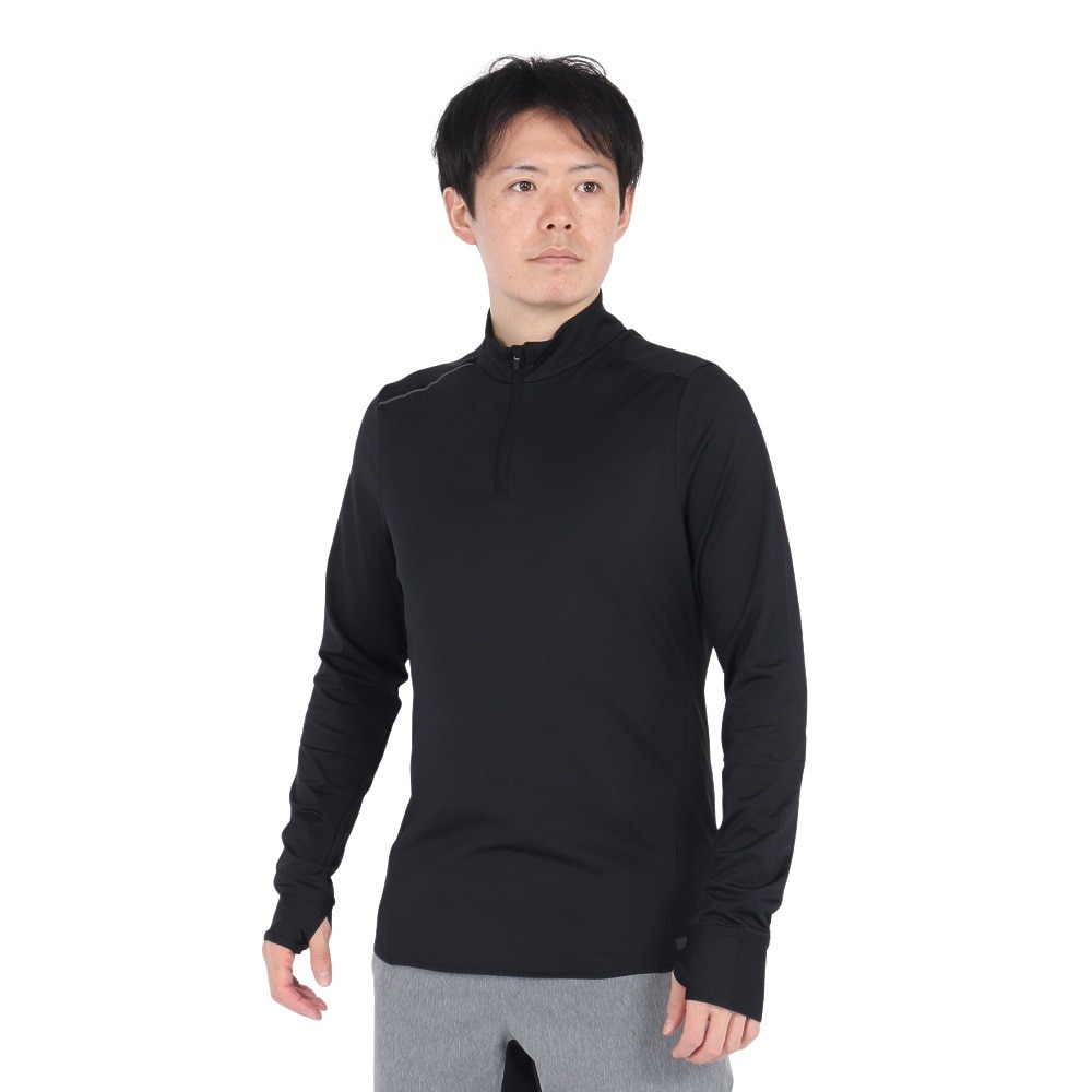 キプラン（KIPRUN）（メンズ）カレンジ ランニング 長袖Tシャツ ハーフジップ WARM 8487923