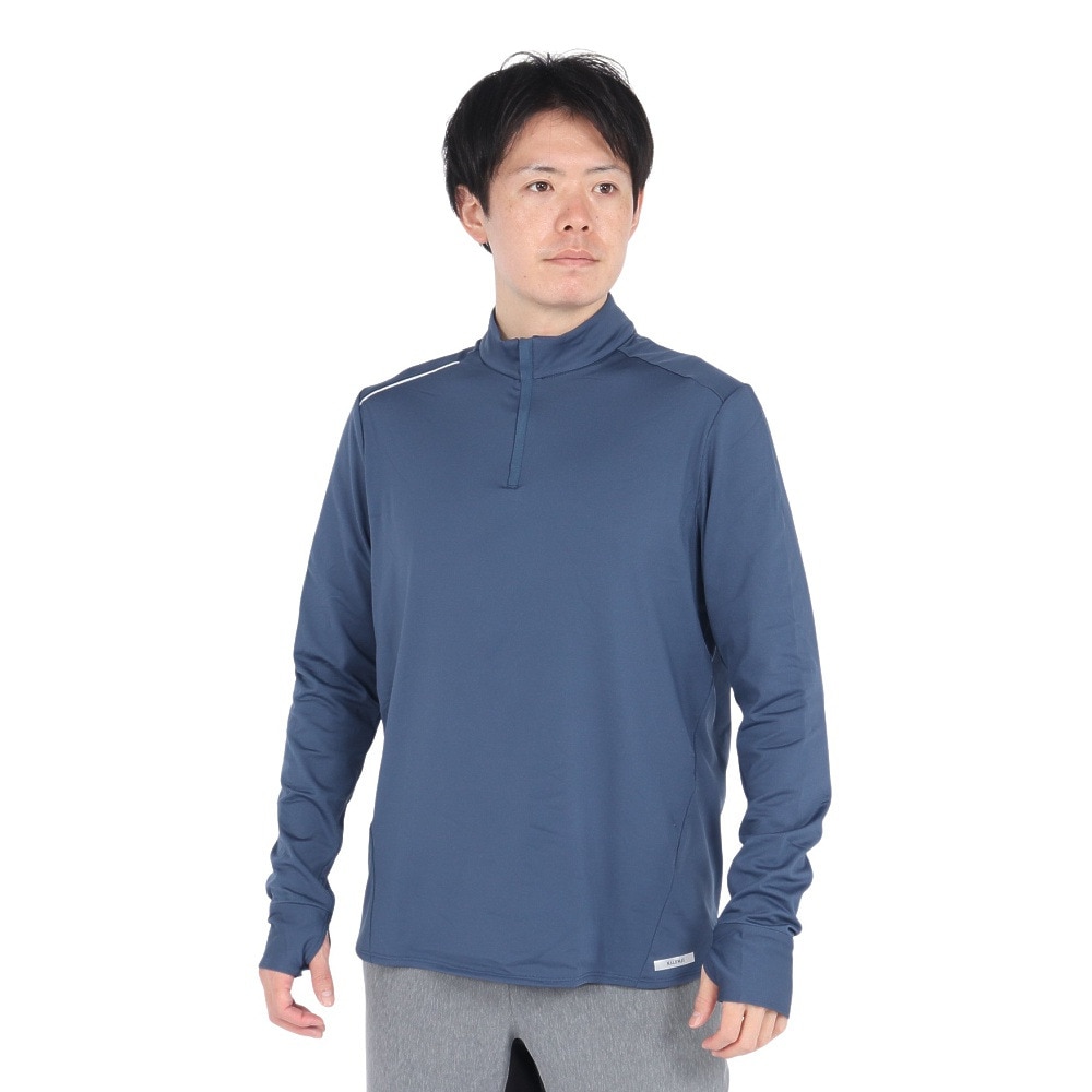 キプラン（KIPRUN）（メンズ）カレンジ ランニング 長袖Tシャツ ハーフジップ WARM 8645563