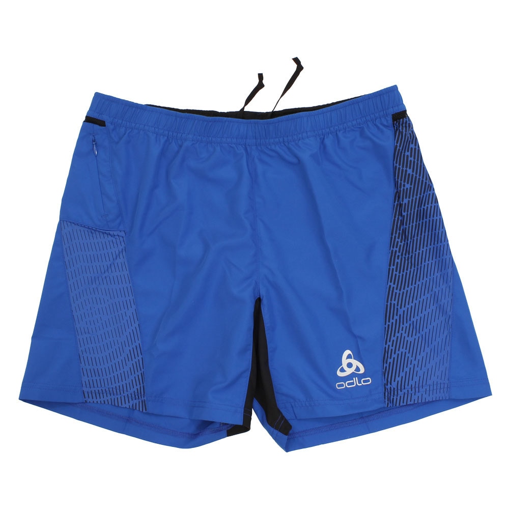  ショートパンツ メンズ Shorts with inner brief OMNIUS 321882 energy blue-black