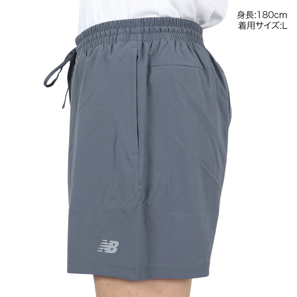 ニューバランス（new balance）（メンズ）ラン 5インチ インナー付きショーツ MS41227GT