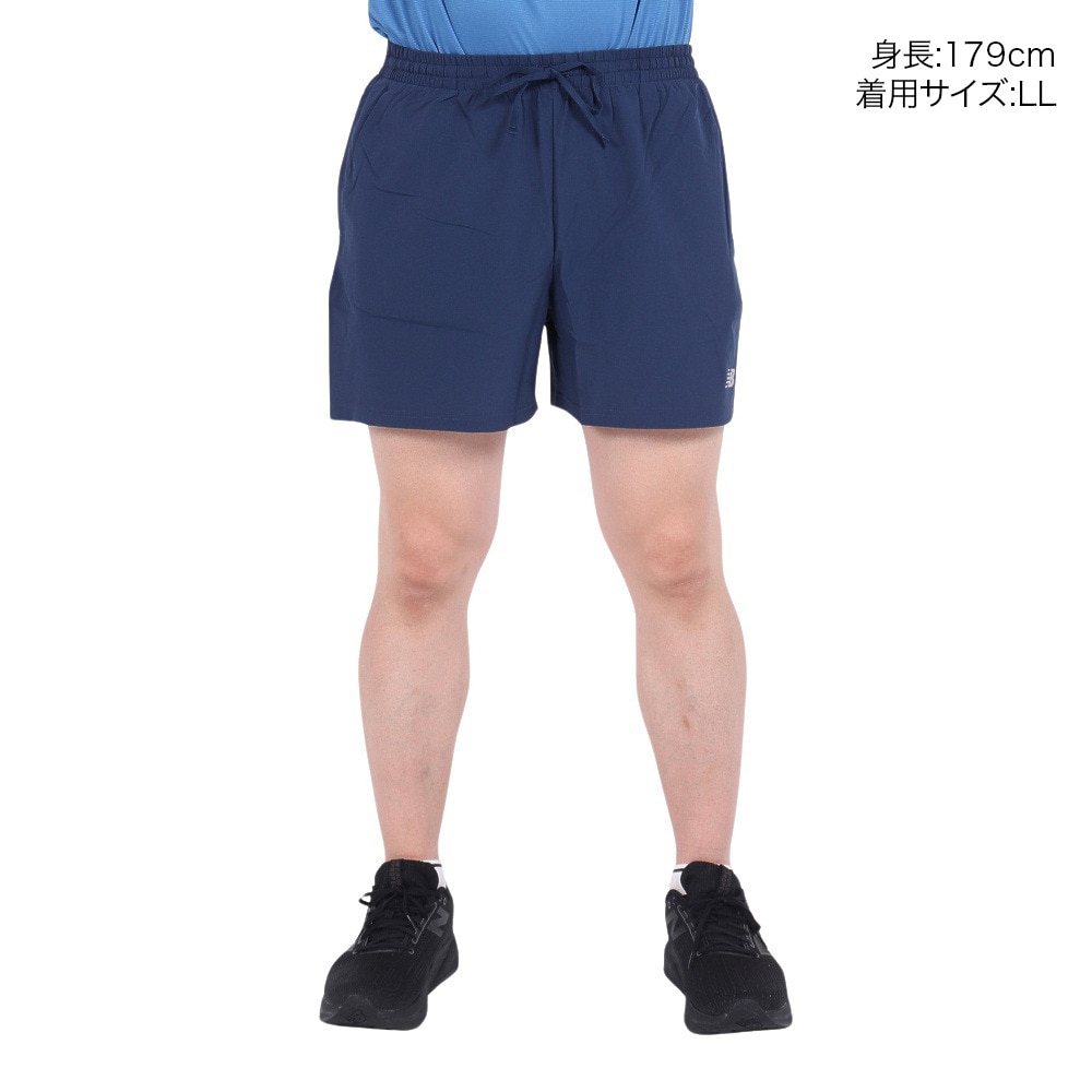 ニューバランス（new balance）（メンズ）Sport Essentials ラン 5インチショーツ インナー付き MS41227NNY