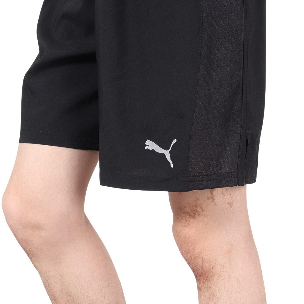 プーマ（PUMA）（メンズ）ランニング テック ラン フェイバリット ヴェロシティ 7 ショーツ インナーブリーフ付き 525449 01 BLK