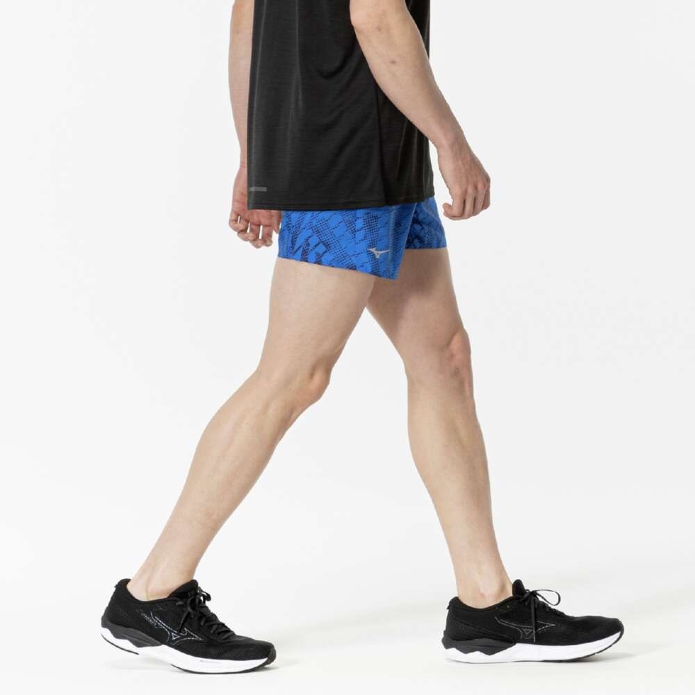 ミズノ（MIZUNO）（メンズ、レディース）ランニング マルチポケットパンツ グラフィック J2MBA52025