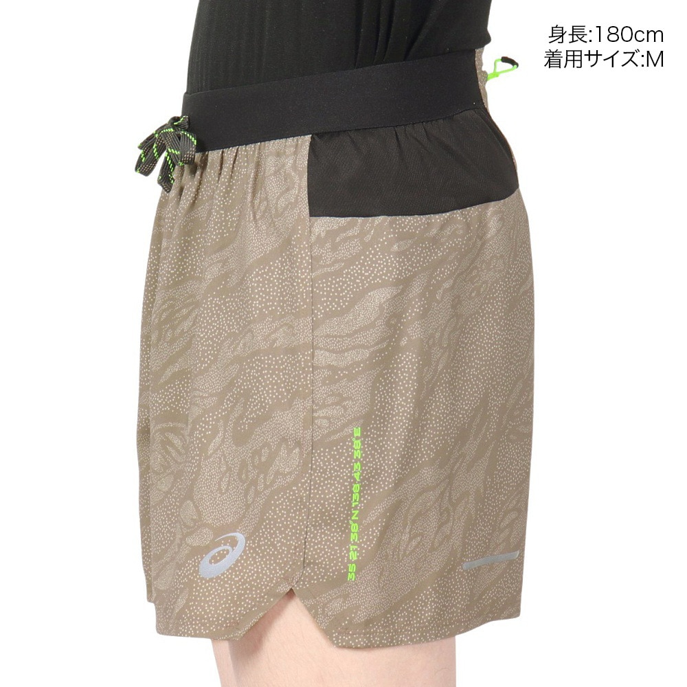 アシックス（ASICS）（メンズ）FUJITRAIL グラフィック 5インチ ショーツ 2011C988.200
