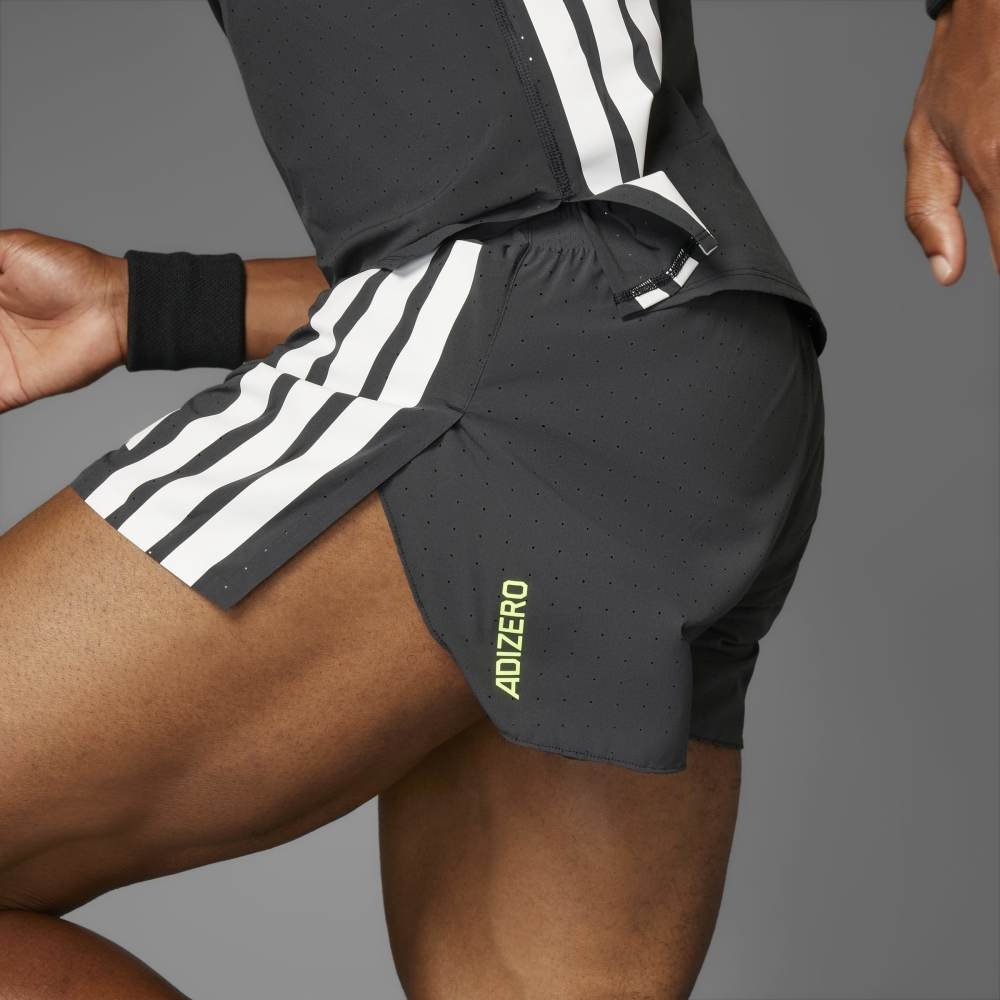 アディダス（adidas）（メンズ）アディゼロ ランニング スプリットショーツ JTQ52-IX8975