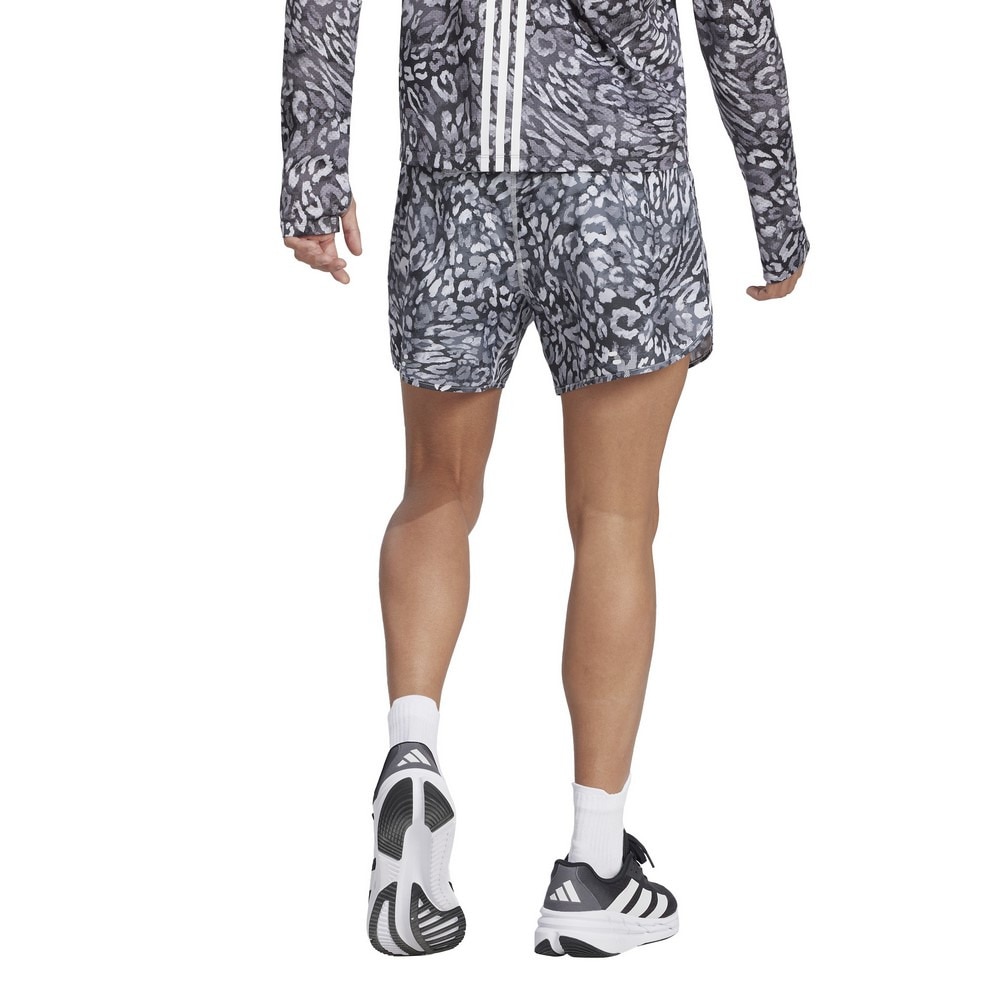 アディダス（adidas）（メンズ）オウン ザ ラン スリーストライプス ショーツ インナーブリーフ付き KVL28-JC7399