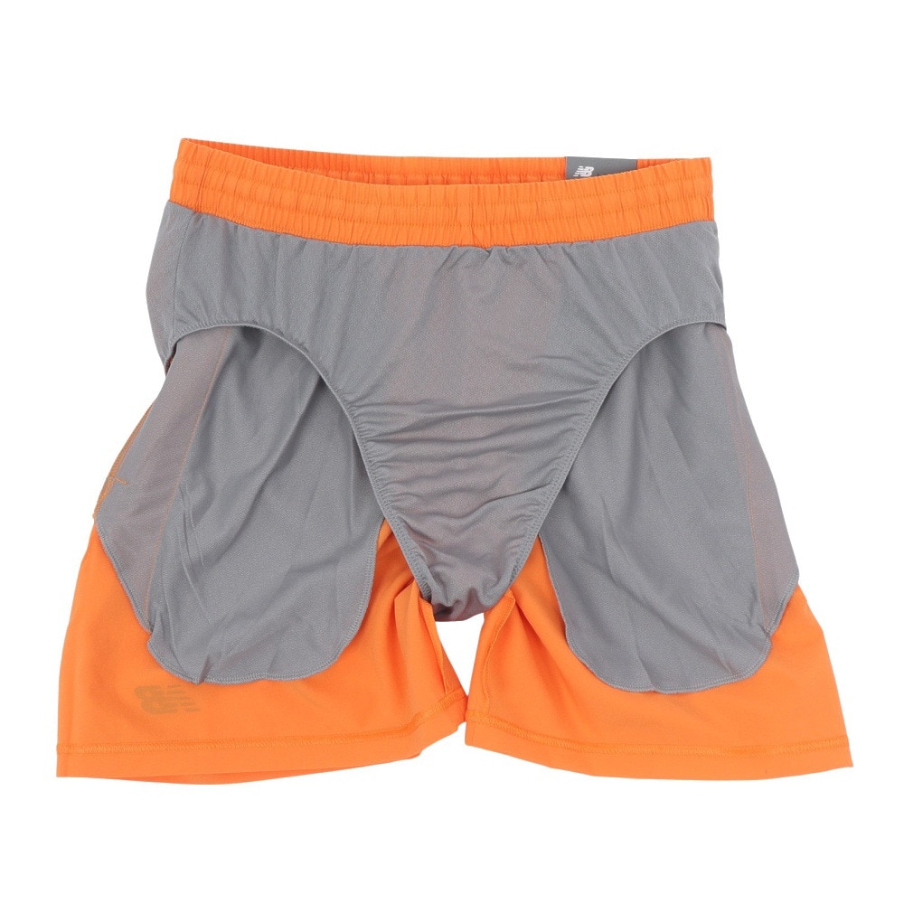 ニューバランス（new balance）（メンズ）ラン 5インチ インナー付きショーツ MS41227SIZ