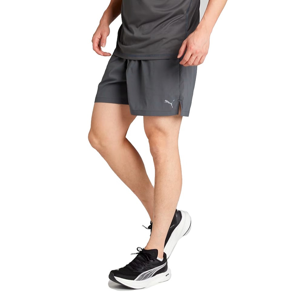 プーマ（PUMA）（メンズ、レディース）ランニング ショーツ 527062 88 DGRY
