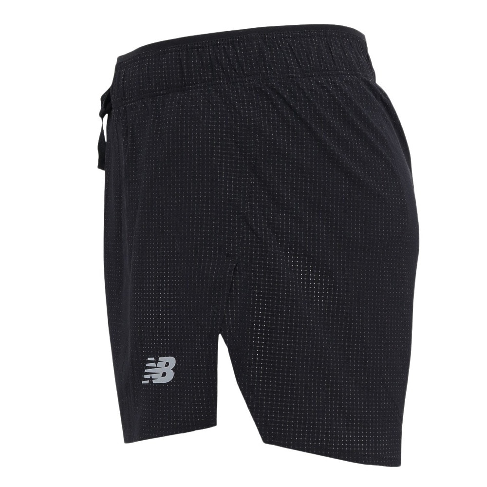 ニューバランス（new balance）（メンズ）RCウルトラライトスプリットショーツ 3インチ インナーブリーフ付きMS51283BK