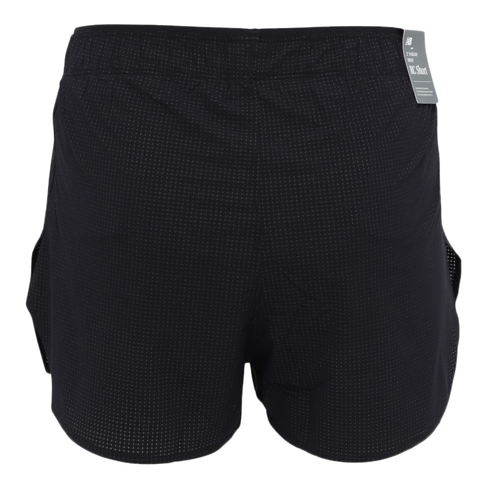 ニューバランス（new balance）（メンズ）RCウルトラライトスプリットショーツ 3インチ インナーブリーフ付きMS51283BK