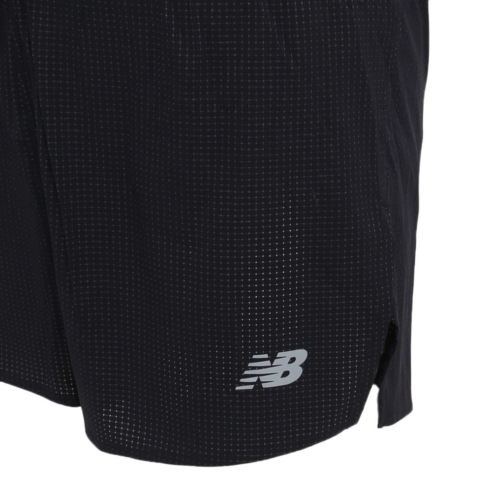 ニューバランス（new balance）（メンズ）RCウルトラライトスプリットショーツ 3インチ インナーブリーフ付きMS51283BK