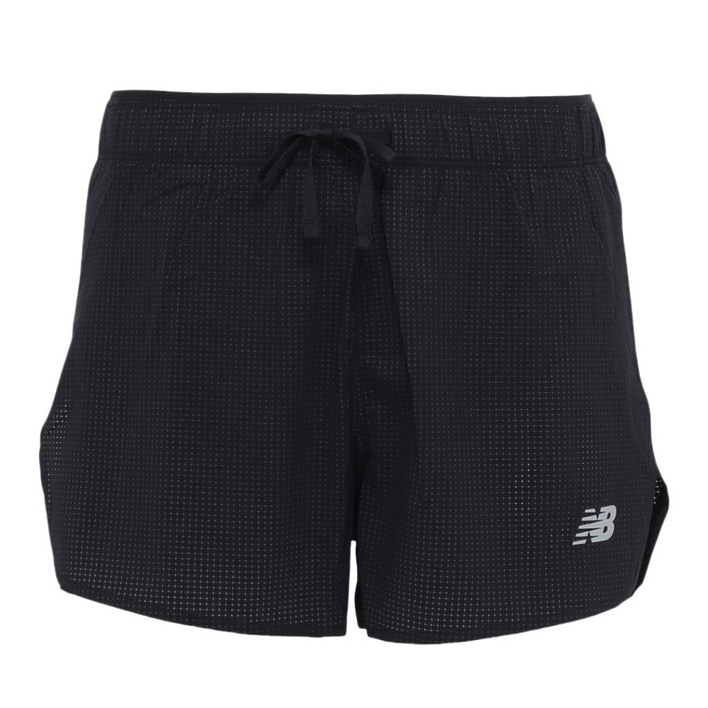 ニューバランス（new balance）（メンズ）RCウルトラライトスプリットショーツ 3インチ インナーブリーフ付きMS51283BK