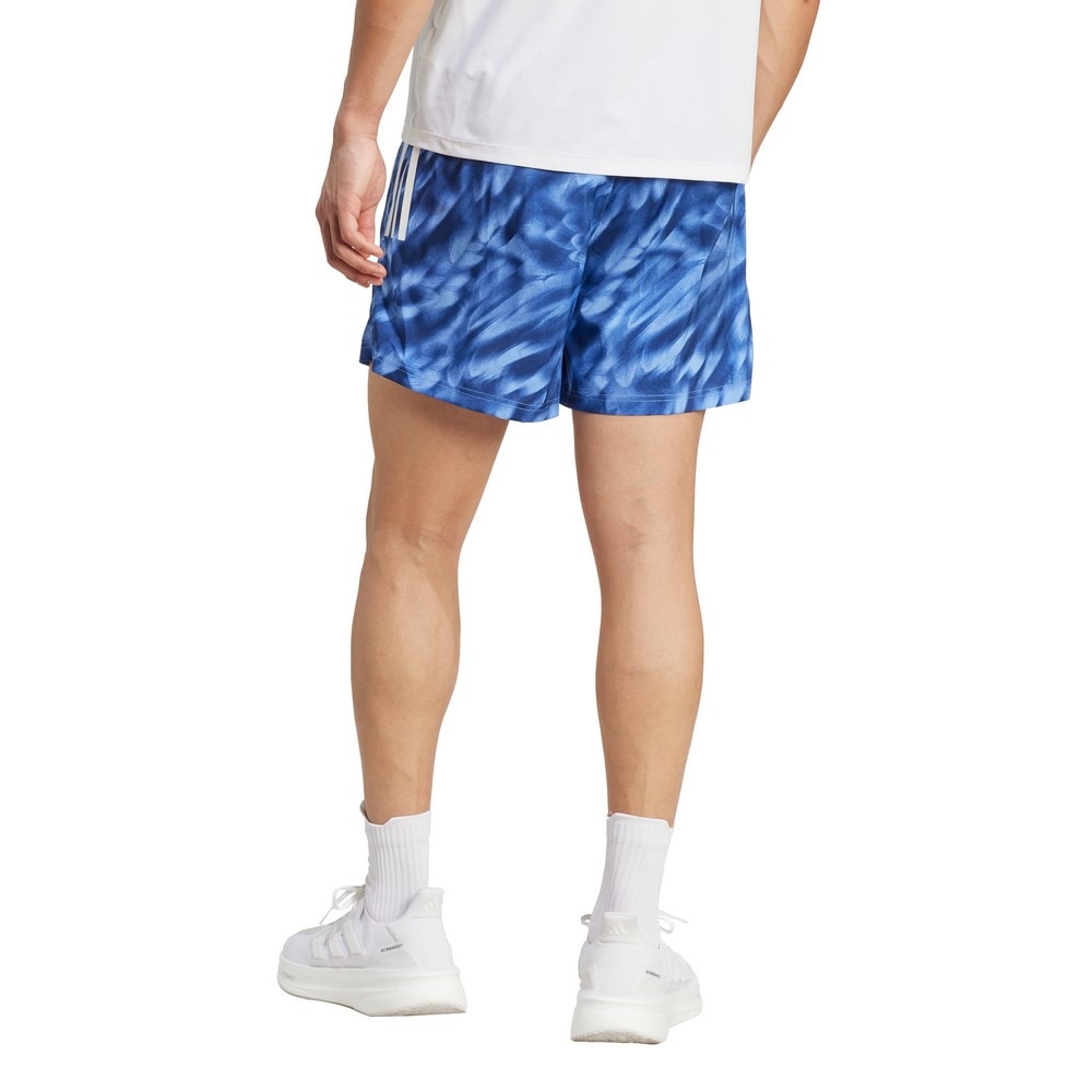 アディダス（adidas）（メンズ）オウン ザ ラン 総柄プリント ショーツ KRI49-JL8707