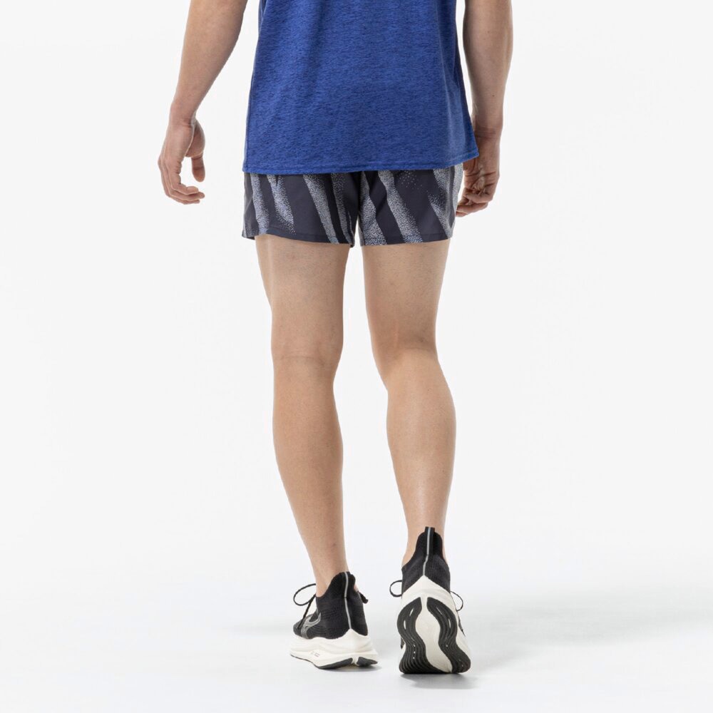 ミズノ（MIZUNO）（メンズ、レディース）ランニング マルチポケットパンツ グラフィック 6インチ J2MBC01491