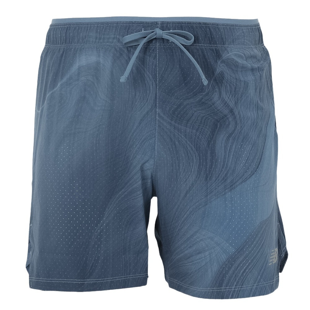 HOKA ランニングショーツ Mサイズ 青　新品 HOKA ランニングショーツ Mサイズ 青 新品