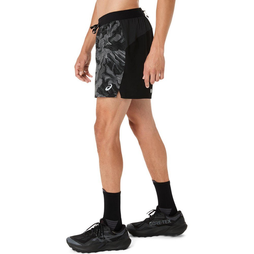 アシックス（ASICS）（メンズ）FUJITRAIL 5インチプリントショーツ