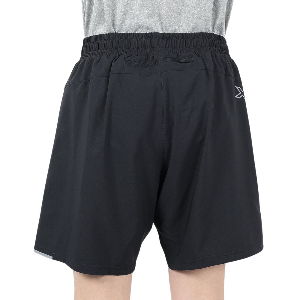ツー・タイムズ・ユー（2XU）（メンズ）エアロ 7インチ ショートパンツ MR6904B-BLK/SRF