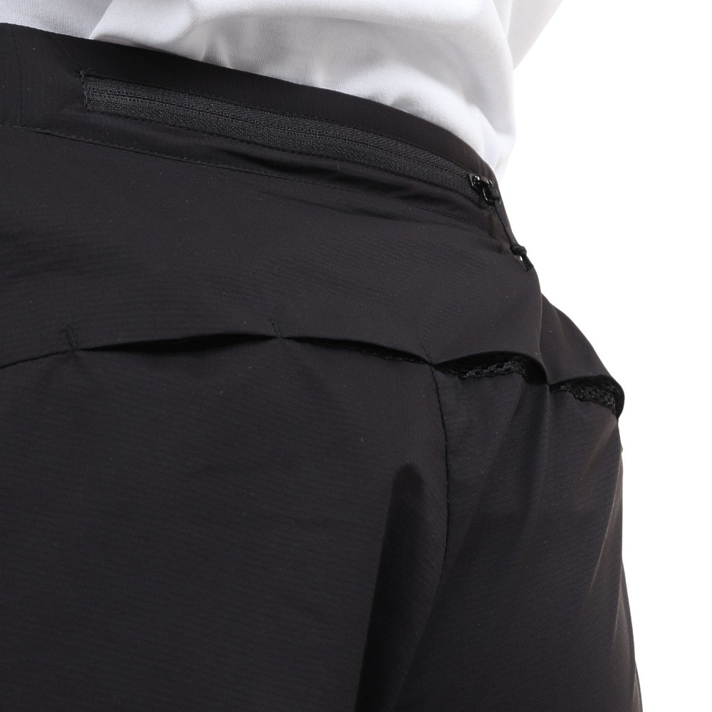 ザ・ノース・フェイス（THE NORTH FACE）（メンズ）スワローテイルベントハーフパンツ NB42383 K メンズ 防風 ランニング 股下21cm 黒