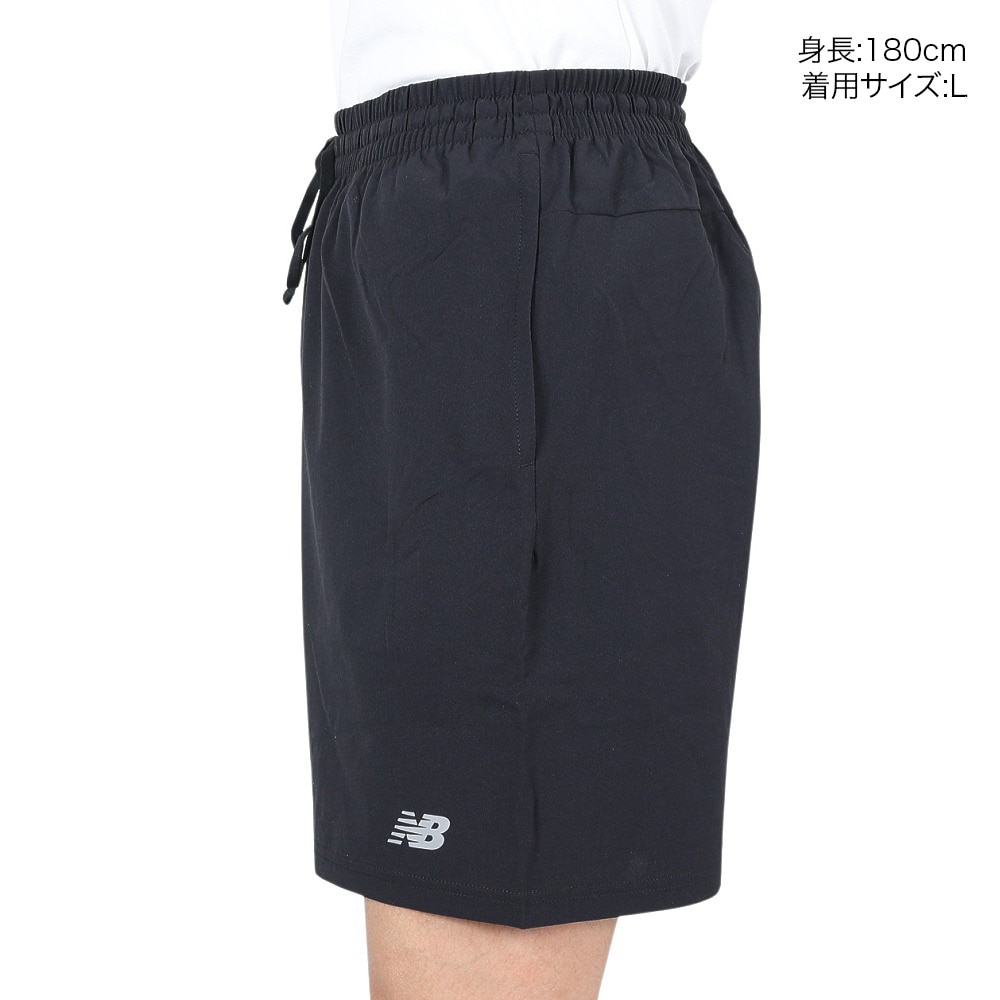 ニューバランス（new balance）（メンズ）ランニングパンツ 7インチ ショーツ MS41234BK