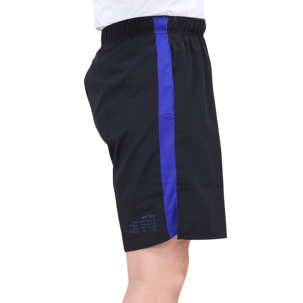 ナイキ（NIKE）（メンズ）パンツ ショートパンツ 速乾 ブラック 黒 ドライフィット チャレンジャー 9UL ショートパンツ HF4638-010