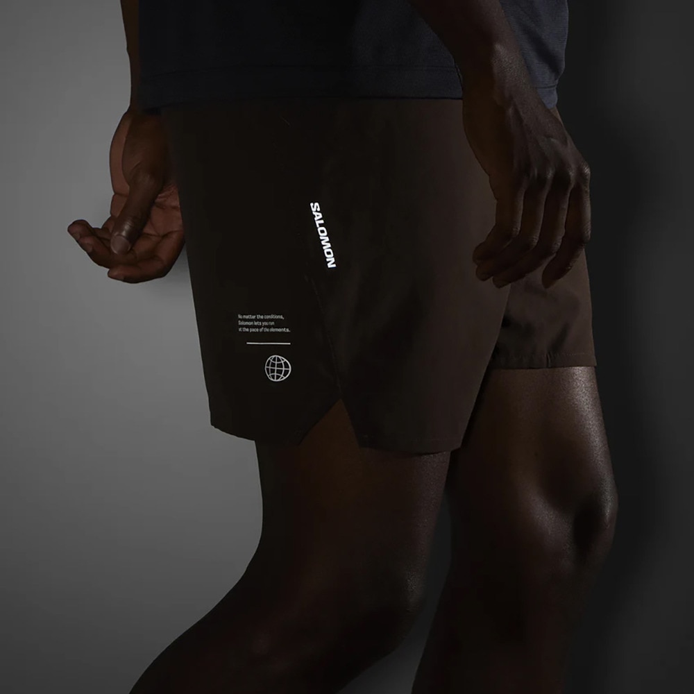 サロモン（SALOMON）（メンズ）SHKout CORE 7 NO LINER GRAPHIC ショートパンツ LC2458100