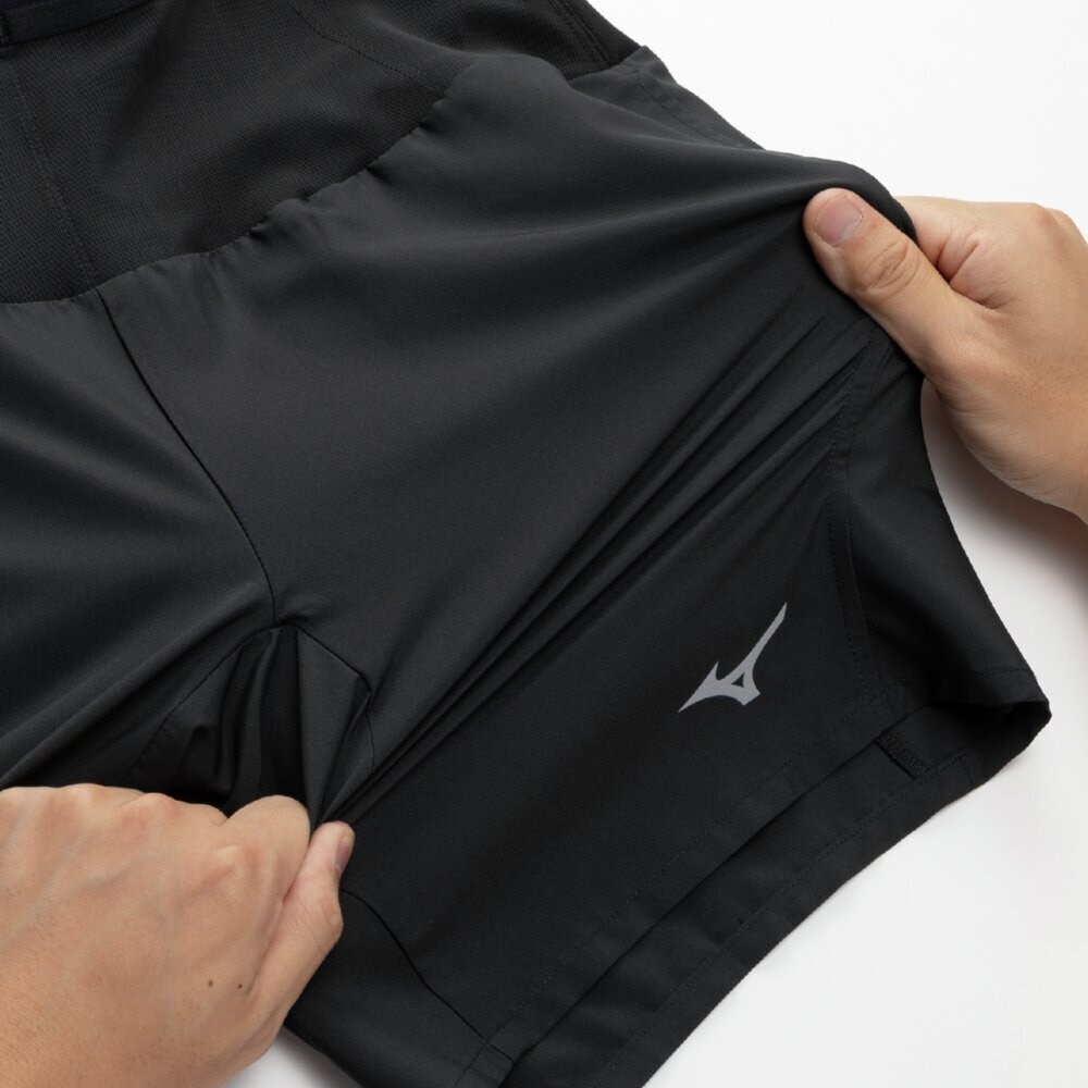ミズノ（MIZUNO）（メンズ、レディース）ランニング マルチポケットパンツ プラス 7インチ J2MBC01109