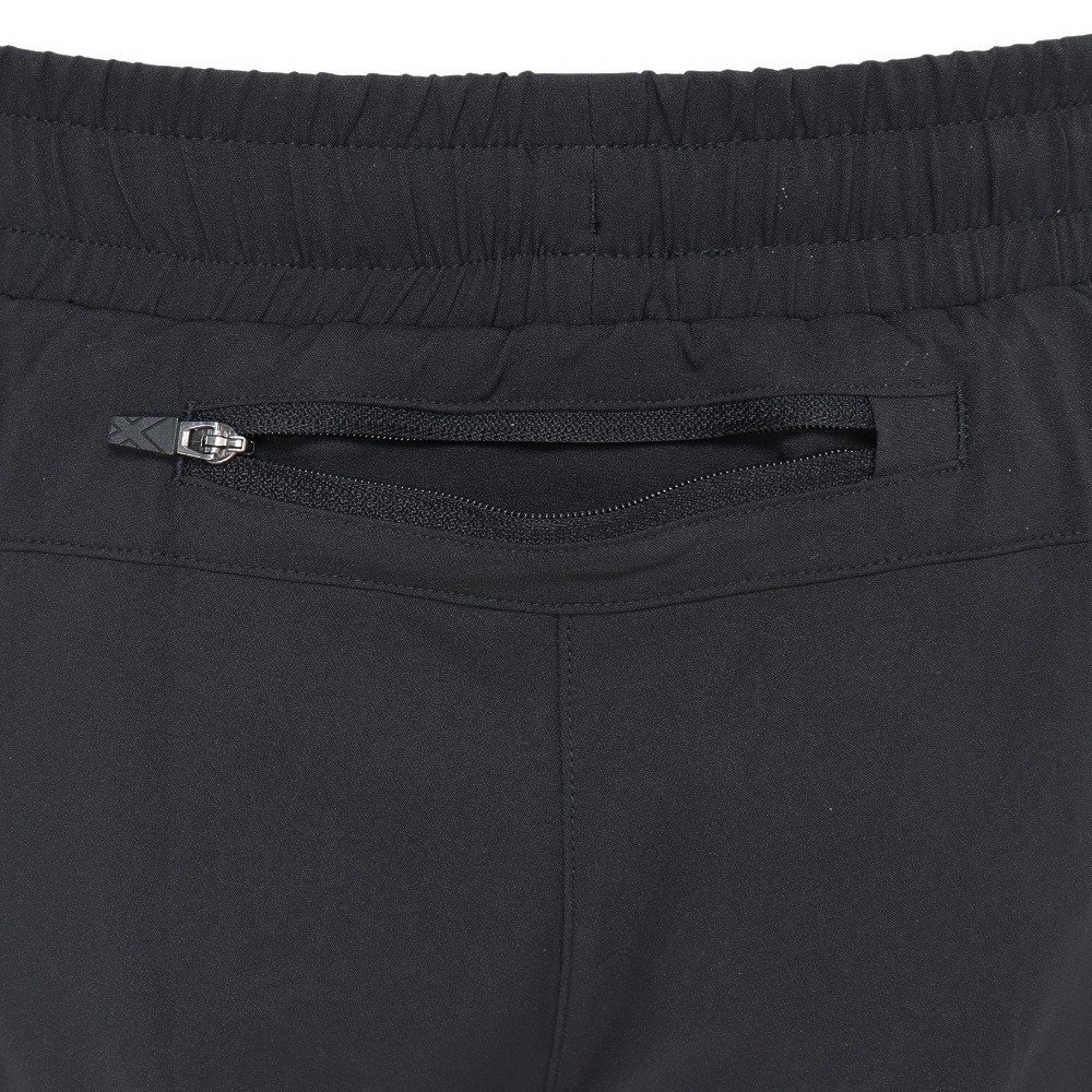 ツー・タイムズ・ユー（2XU）（メンズ）エアロ 5インチ ショートパンツ インナー付き MR6903B-BLK/SRF