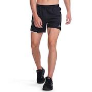 (メンズ)エアロ 5インチ ショートパンツ MR6903B-BLK/SRF