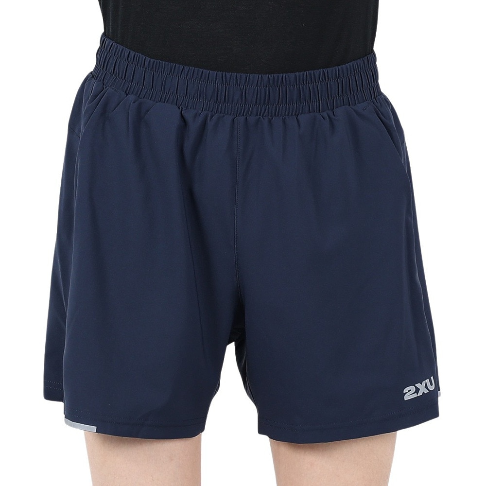 ツー・タイムズ・ユー（2XU）（メンズ）エアロ 5インチショート 2.0 インナーショーツ付き MR6903B-MDN/SRF