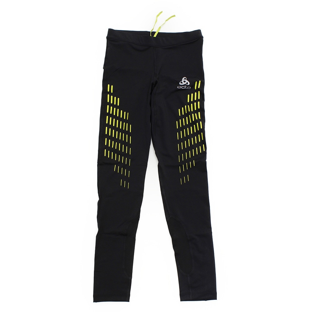 BL OMNIUS ランニング ロングタイツ 321852 black-acid lime