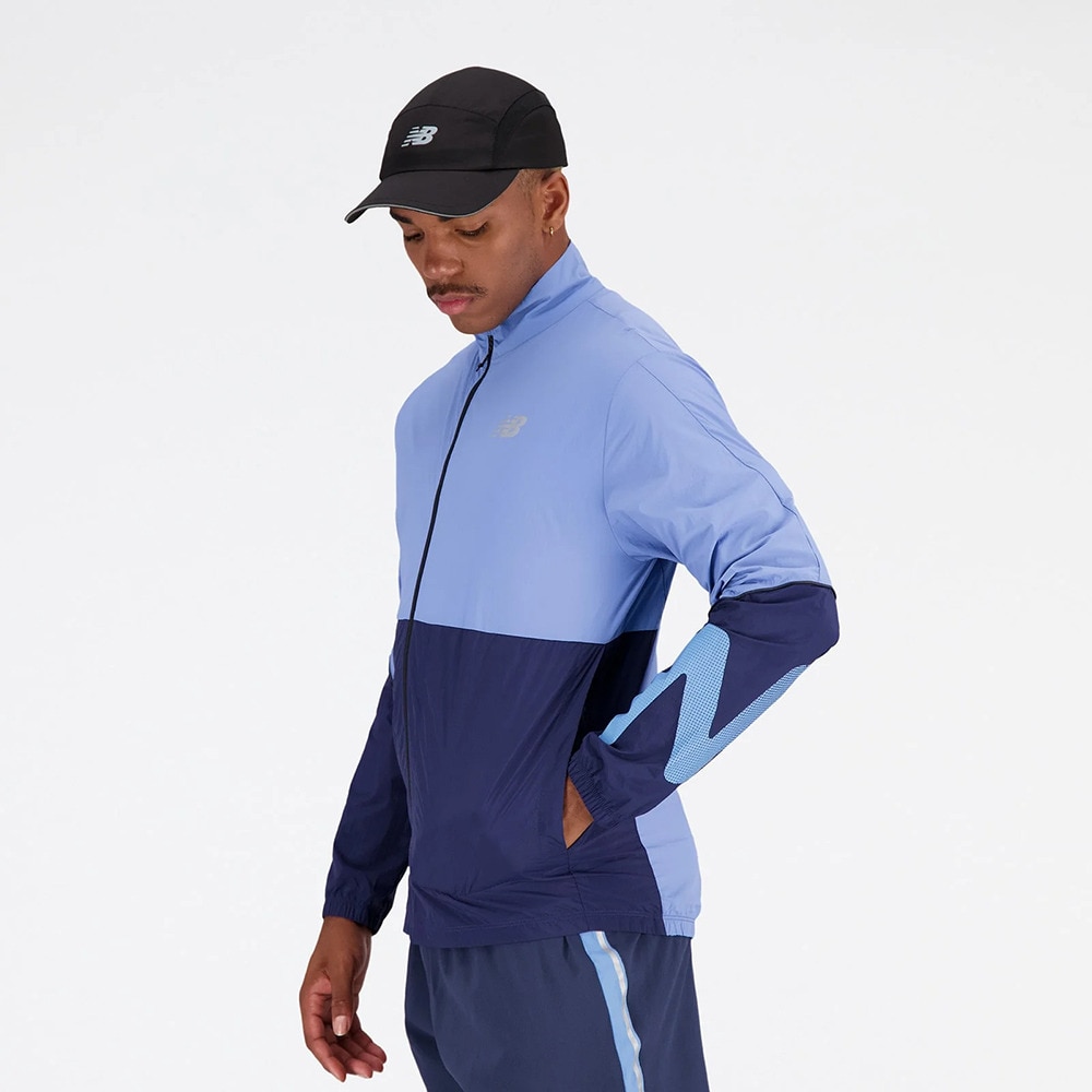 ニューバランス（new balance）（メンズ）Impact グラフィックウーブンパッカブルジャケット MJ21265HER