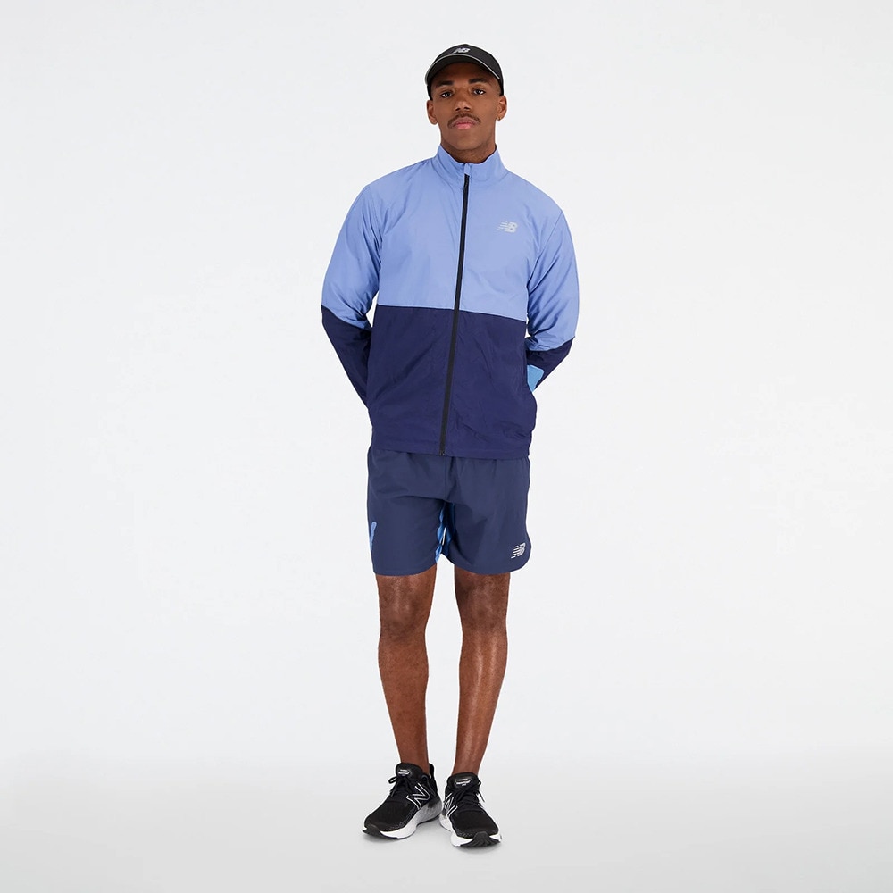 ニューバランス（new balance）（メンズ）Impact グラフィックウーブンパッカブルジャケット MJ21265HER