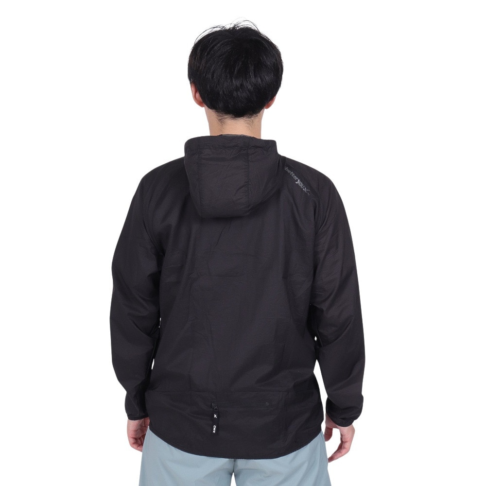 シーダブリュー・エックス（CWX）（メンズ、レディース）フードつき 長袖 ウィンドジャケット DWR319BL