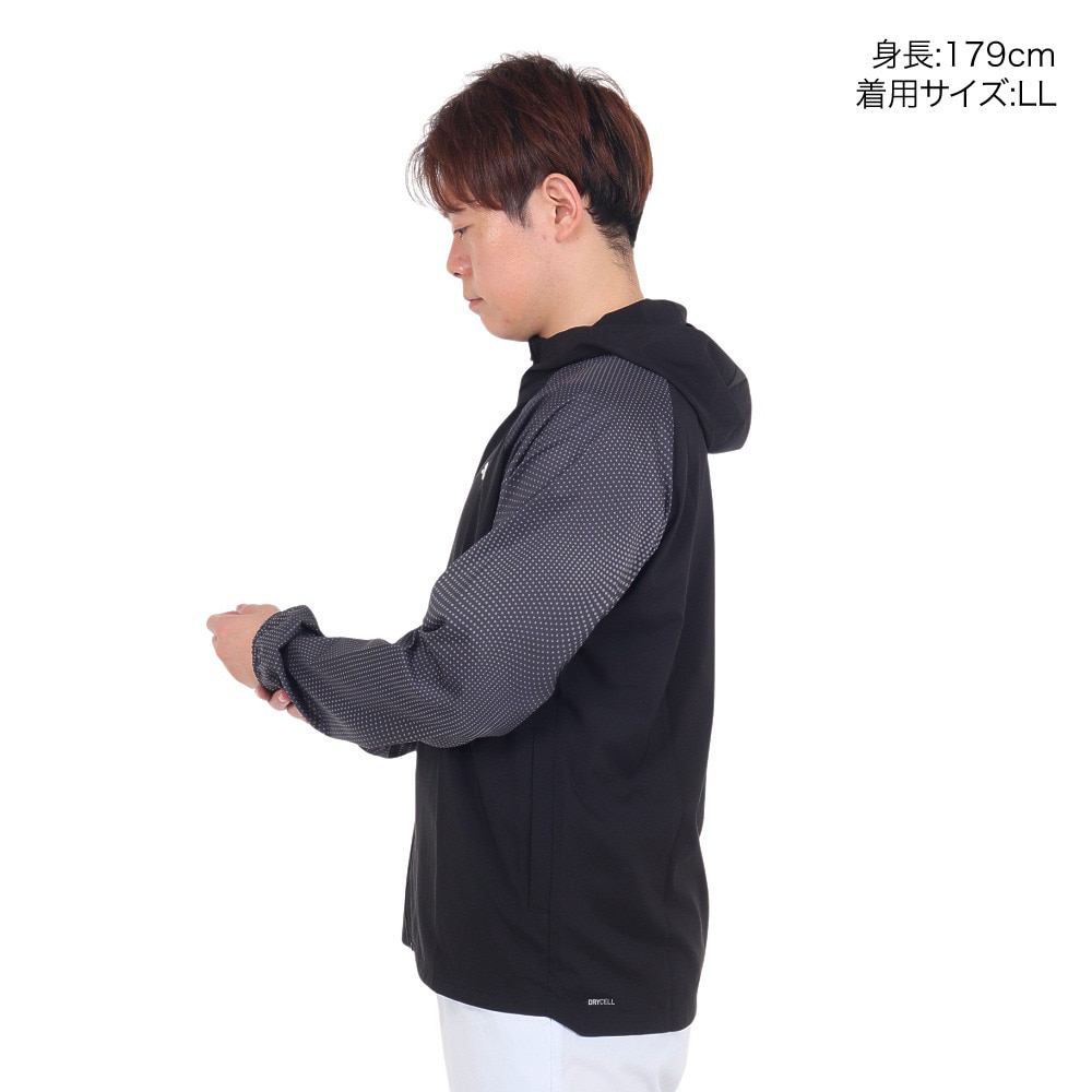 プーマ（PUMA）（メンズ）ジャケット メンズ RUN FAVORITE AOP ウーブンジャケット 524510 01 BLK