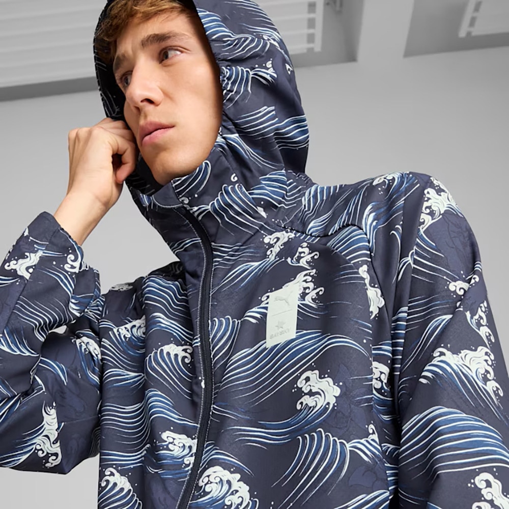 プーマ（PUMA）（メンズ）ランニング SAYSKY ジャケット AOP 527223 16 NVY