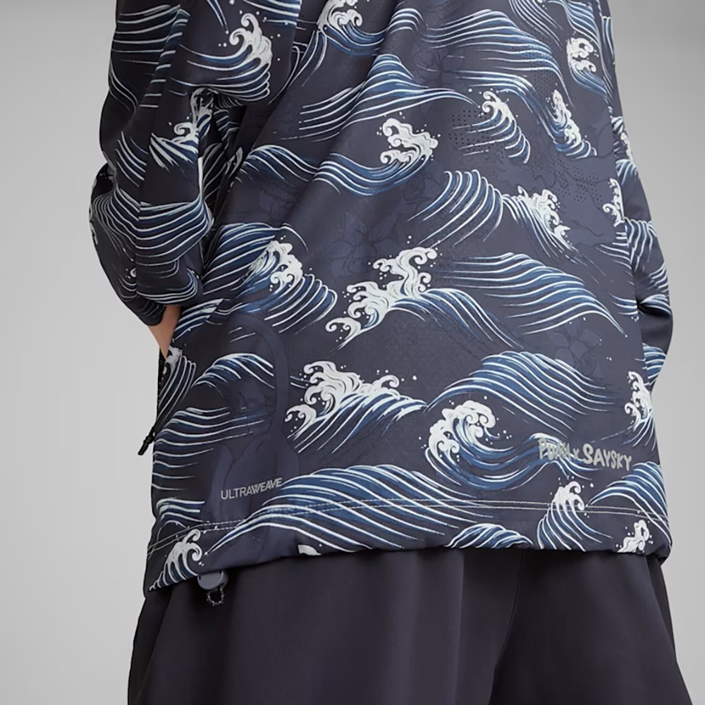 プーマ（PUMA）（メンズ）ランニング SAYSKY ジャケット AOP 527223 16 NVY