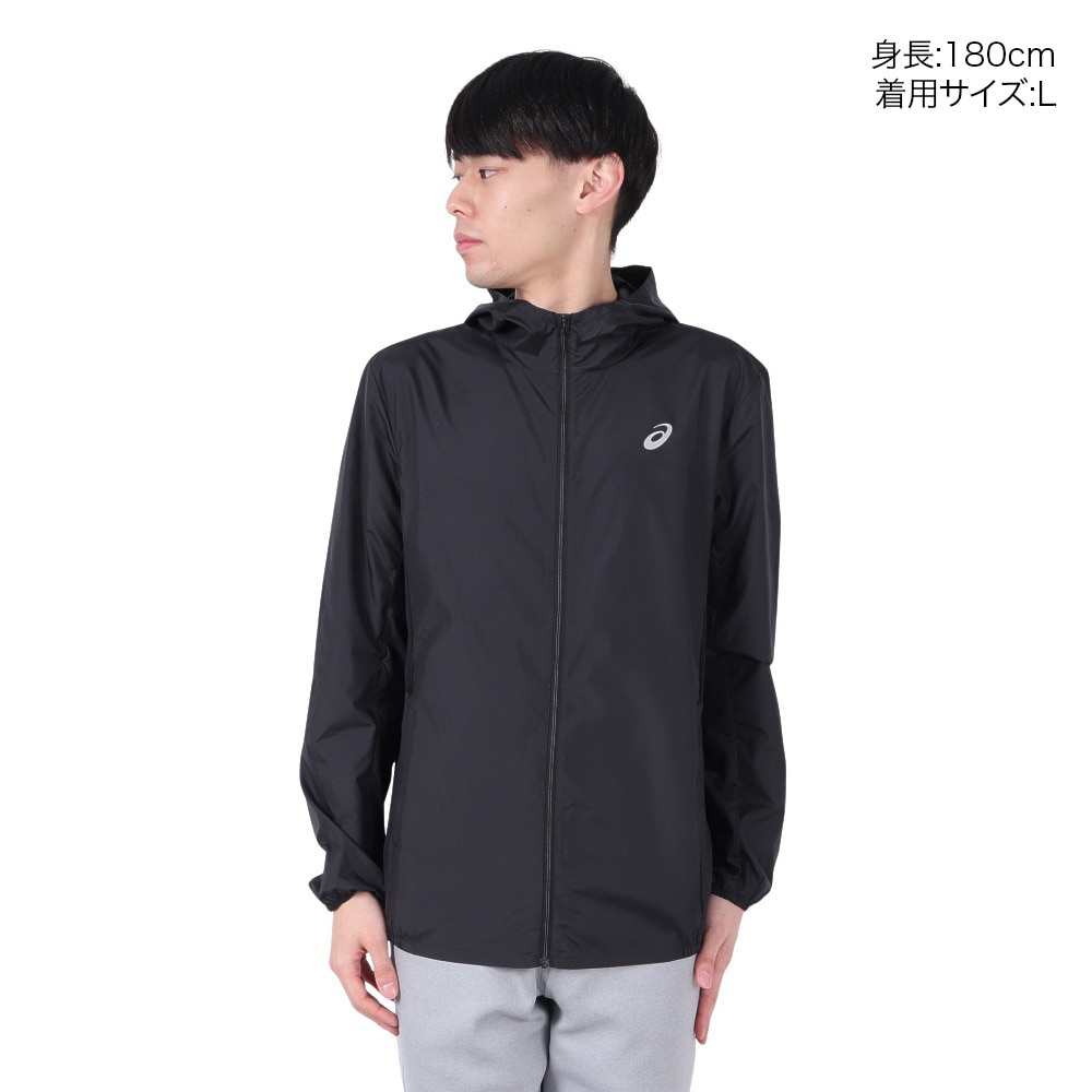 アシックス（ASICS）（メンズ）ランニング ドライウーブン SILVER ジャケット 2011D294.001