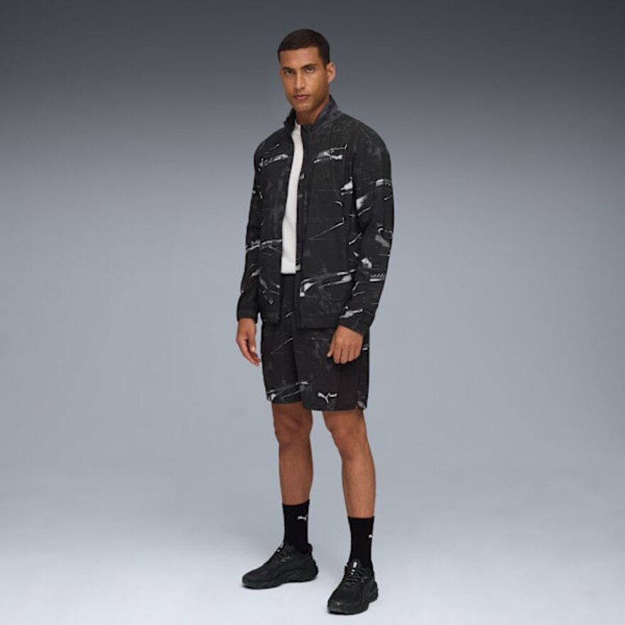 プーマ（PUMA）（メンズ）ランニング ヴェロシティ AOP ジャケット 528234 01 BLK