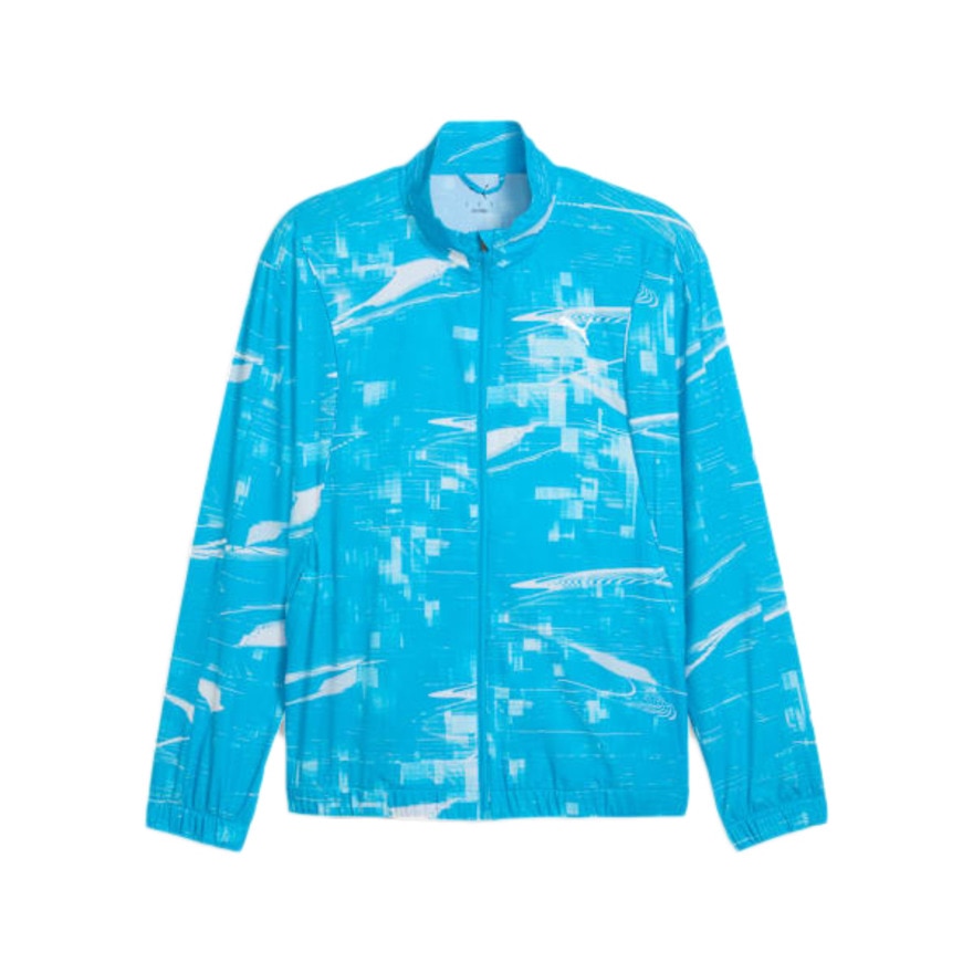 プーマ（PUMA）（メンズ）ランニング ヴェロシティ AOP ジャケット 528234 18 LBLU